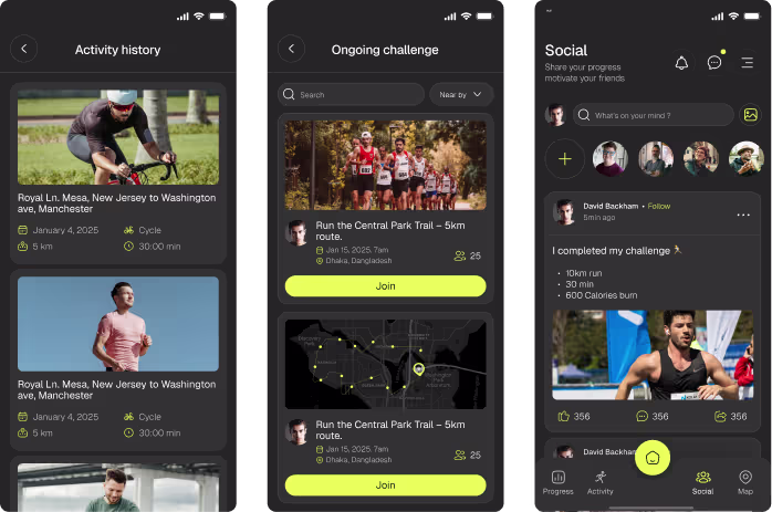 Fithive App by Glimix Studio