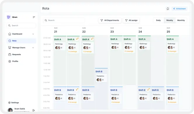 Pulse Care Website Wireframe Design by Glimix Studio